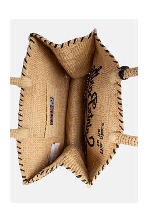 Colette Hand Bag In Raffia With Shoulder Trim MC2 SAINT BARTH | Crossbody Bags | COL001309045L